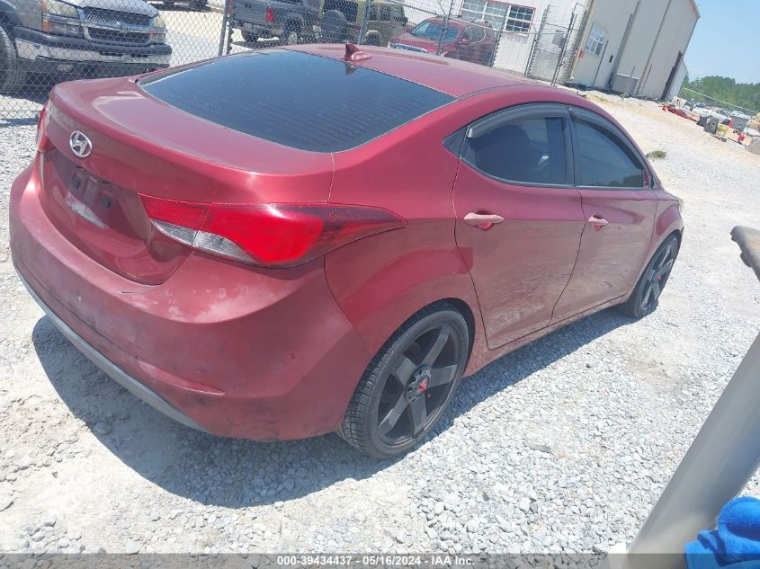 2014 Hyundai Elantra Se/Sport/Limited VIN: 5NPDH4AE7EH491009 Lot: 39434437