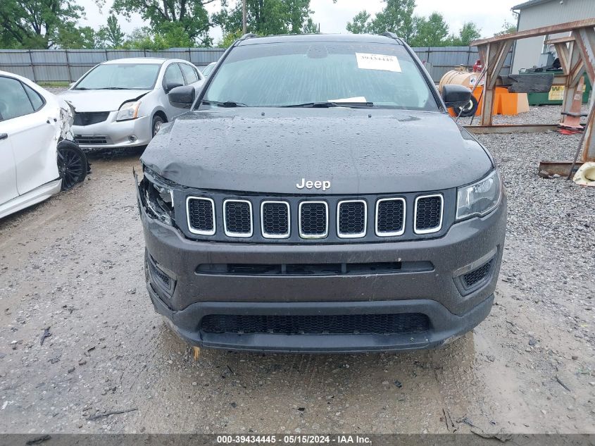 2021 Jeep Compass Sport Fwd VIN: 3C4NJCAB4MT523017 Lot: 39434445