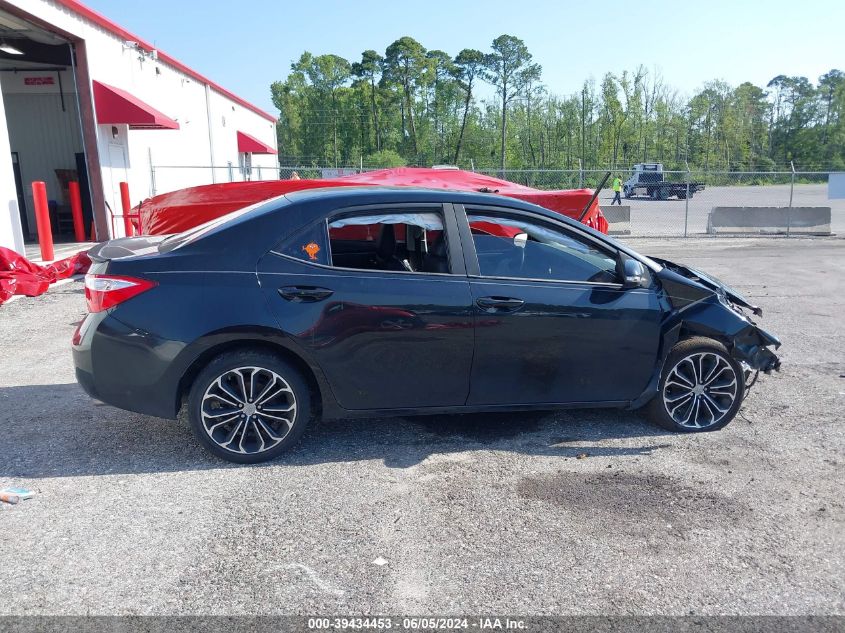 2016 Toyota Corolla S Plus VIN: 2T1BURHE3GC481976 Lot: 39434453