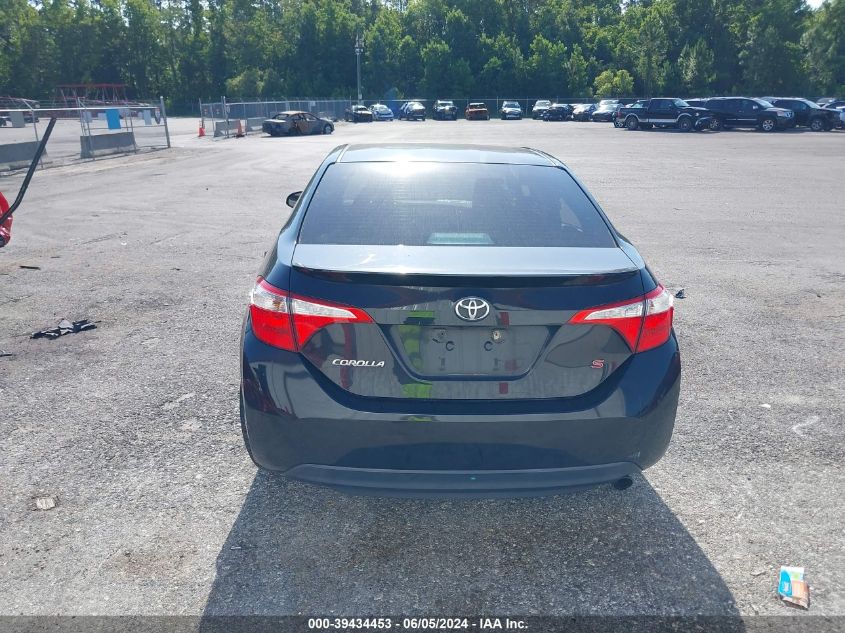 2016 Toyota Corolla S Plus VIN: 2T1BURHE3GC481976 Lot: 39434453