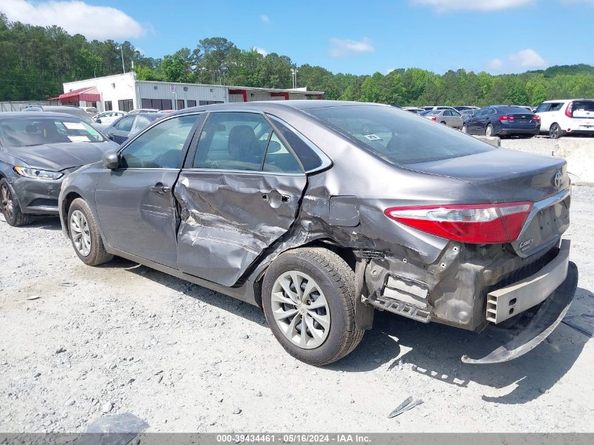 2015 Toyota Camry Le VIN: 4T1BF1FK2FU078590 Lot: 39434461