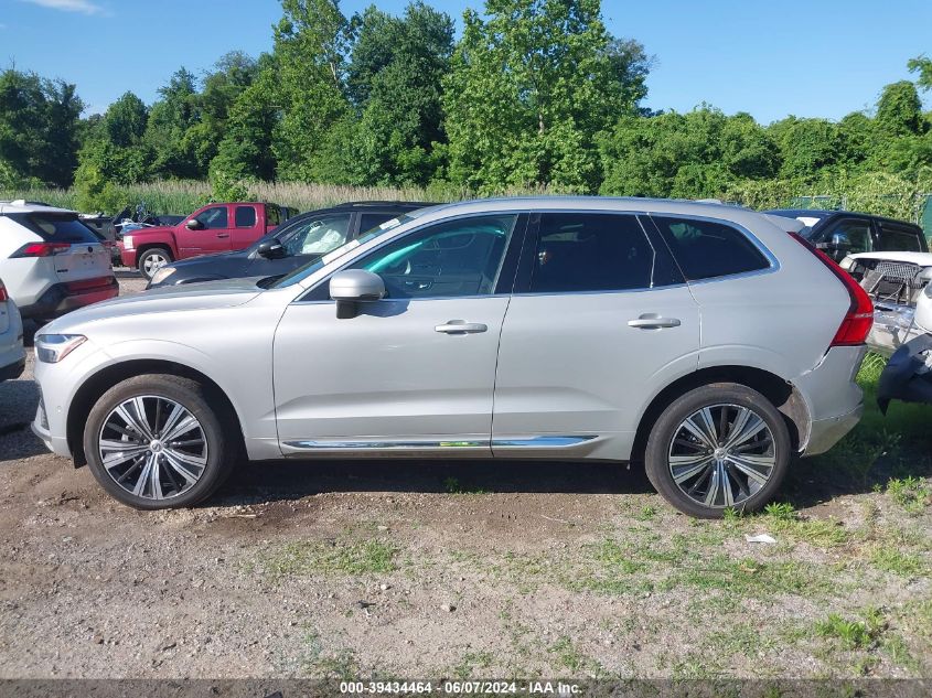 2022 Volvo Xc60 B5 Inscription VIN: YV4L12RL6N1977645 Lot: 39434464