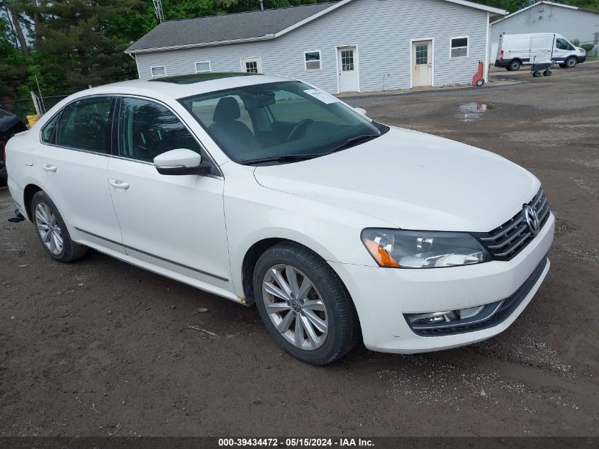 2013 Volkswagen Passat 2.5L Sel Premium VIN: 1VWCP7A35DC052073 Lot: 39434472