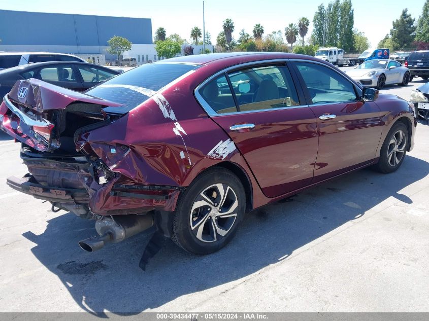 2017 Honda Accord Lx VIN: 1HGCR2F3XHA154867 Lot: 39434477