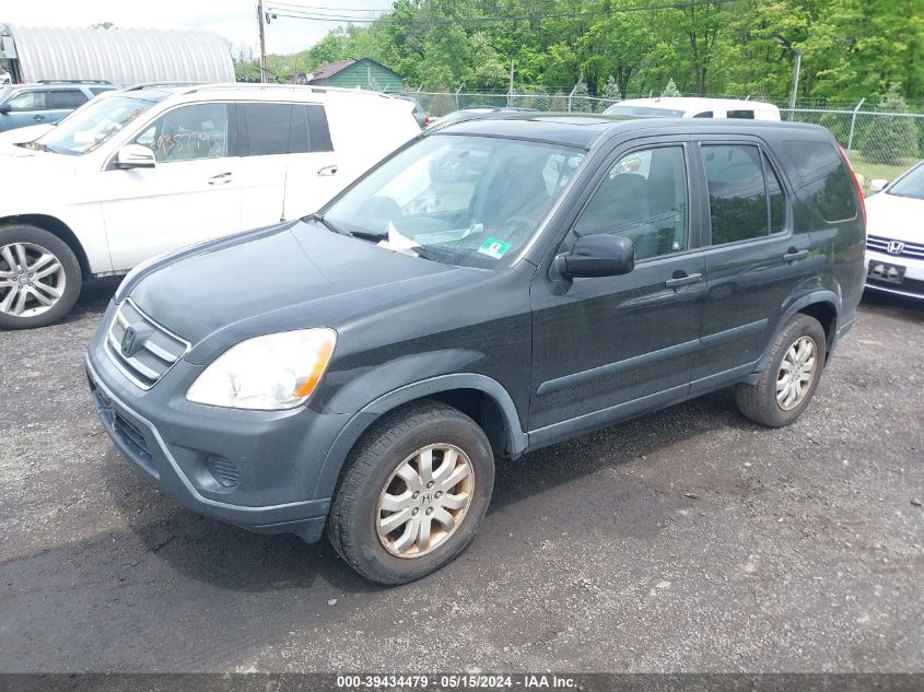 2005 Honda Cr-V Ex VIN: JHLRD78845C043750 Lot: 39434479