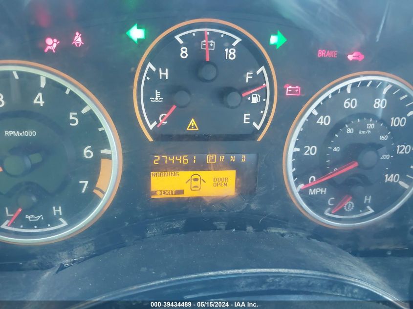 2009 Nissan Titan Se VIN: 1N6BA06A39N315992 Lot: 39434489