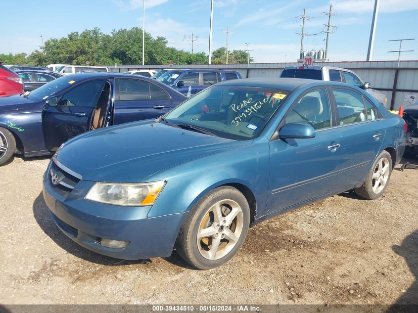 2007 Hyundai Sonata Limited/Se V6 VIN: 5NPEU46F87H208668 Lot: 39434510