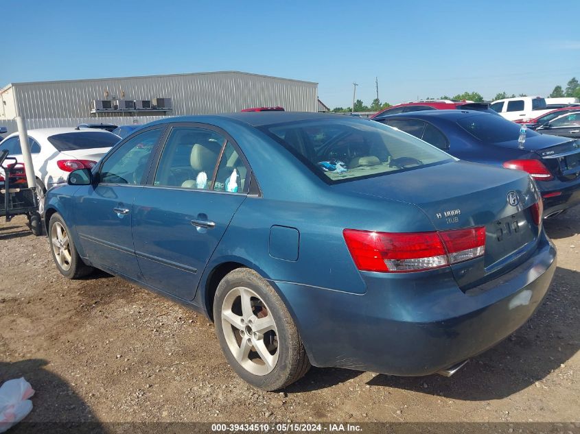 2007 Hyundai Sonata Limited/Se V6 VIN: 5NPEU46F87H208668 Lot: 39434510