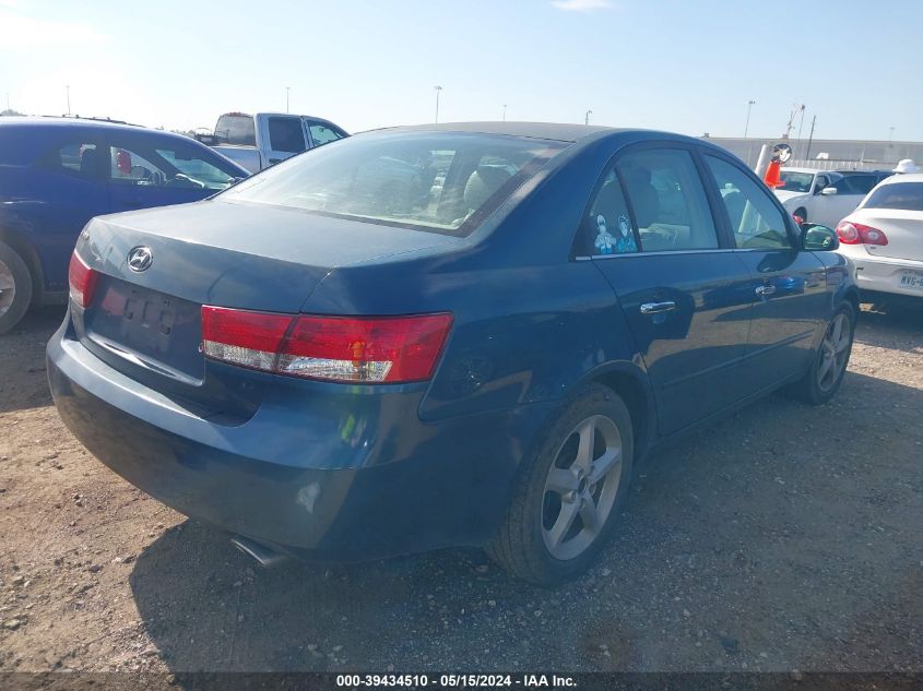 2007 Hyundai Sonata Limited/Se V6 VIN: 5NPEU46F87H208668 Lot: 39434510