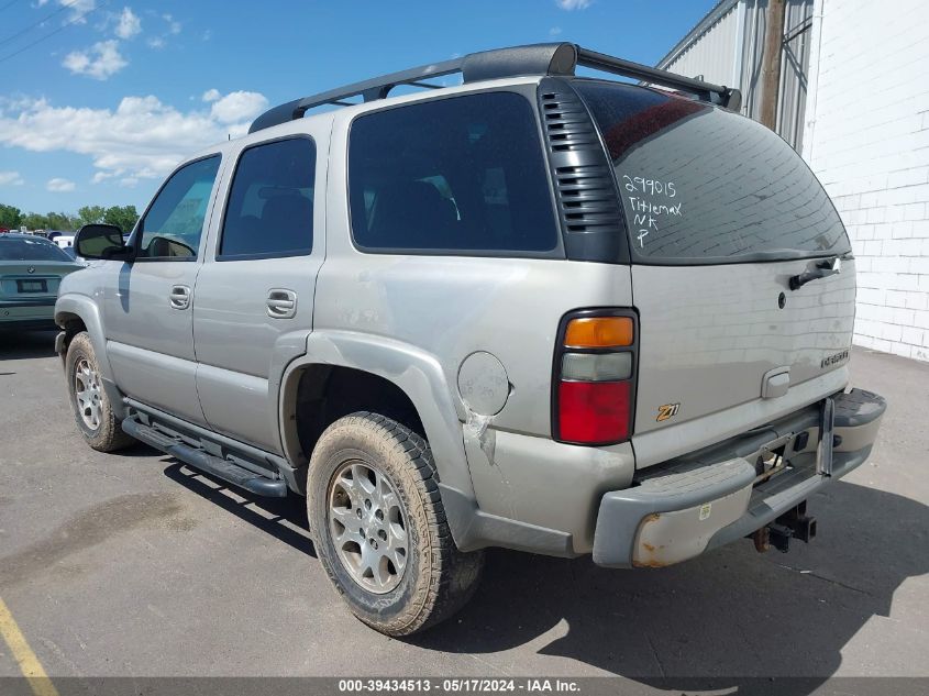 2004 Chevrolet Tahoe Z71 VIN: 1GNEK13Z24R299015 Lot: 39434513