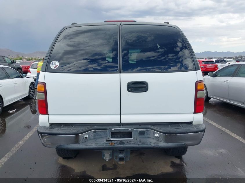 2001 Chevrolet Tahoe Ls VIN: 1GNEK13T21J187692 Lot: 39434521