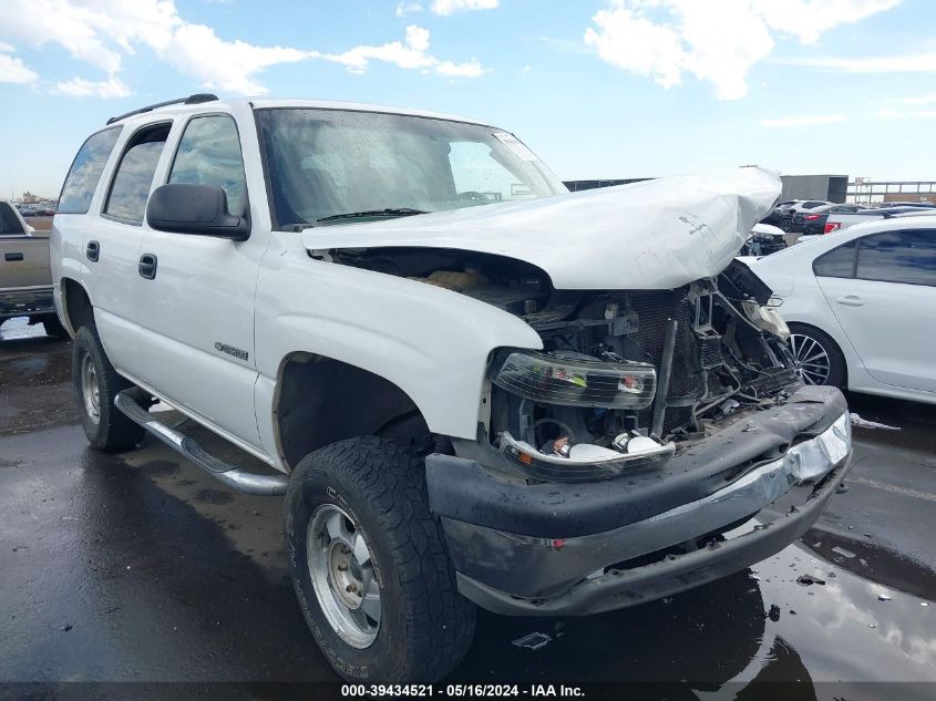 2001 Chevrolet Tahoe Ls VIN: 1GNEK13T21J187692 Lot: 39434521