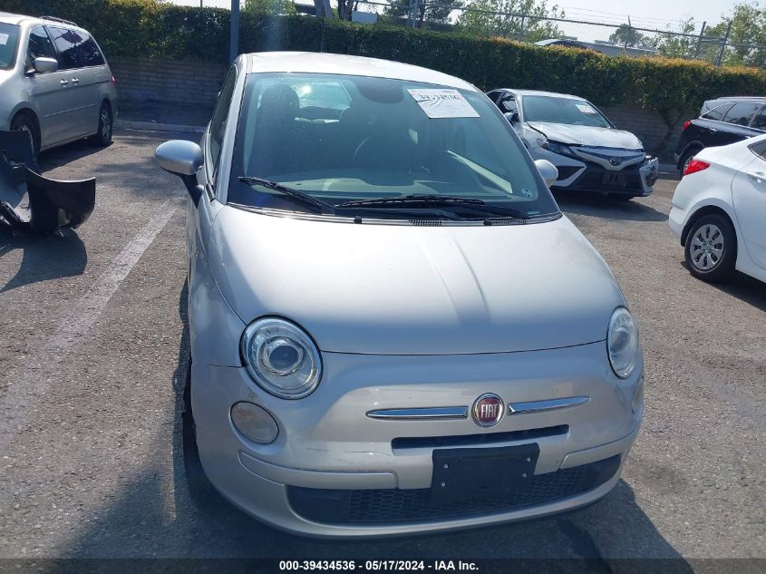 2014 Fiat 500 Pop VIN: 3C3CFFAR7ET294054 Lot: 39434536