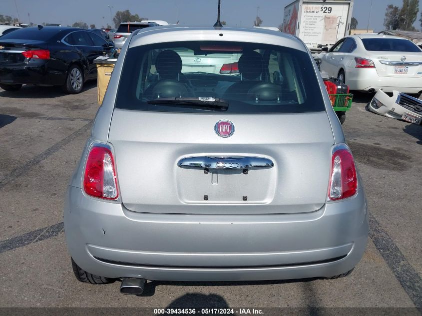 2014 Fiat 500 Pop VIN: 3C3CFFAR7ET294054 Lot: 39434536