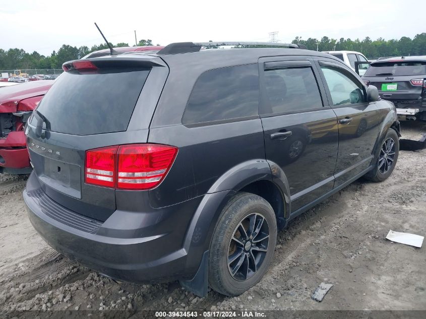 2017 Dodge Journey Se VIN: 3C4PDCAB0HT707649 Lot: 39434543