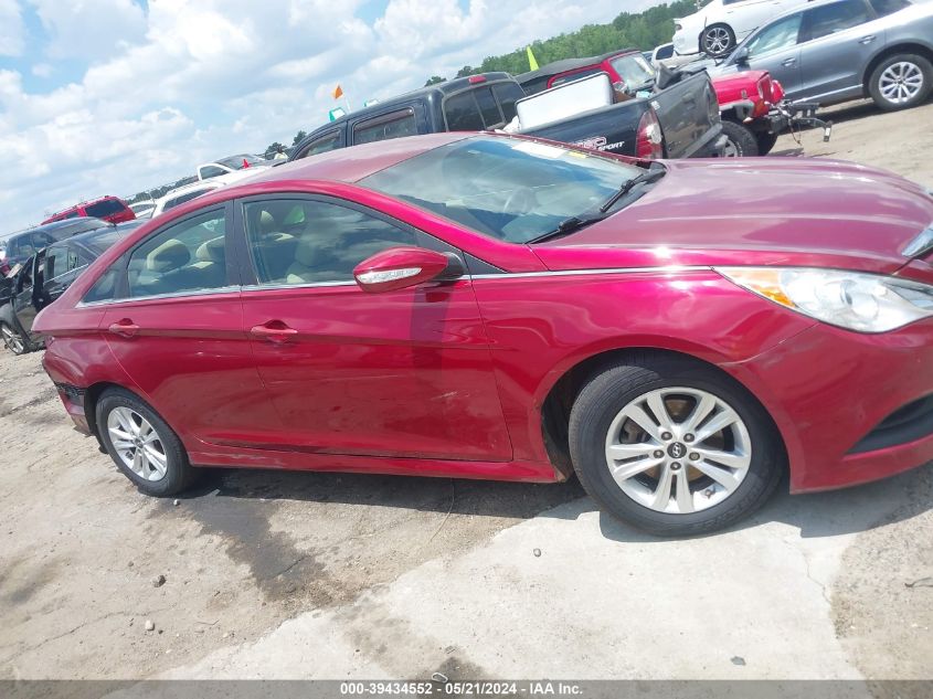 2014 Hyundai Sonata Gls VIN: 5NPEB4AC3EH899060 Lot: 39434552