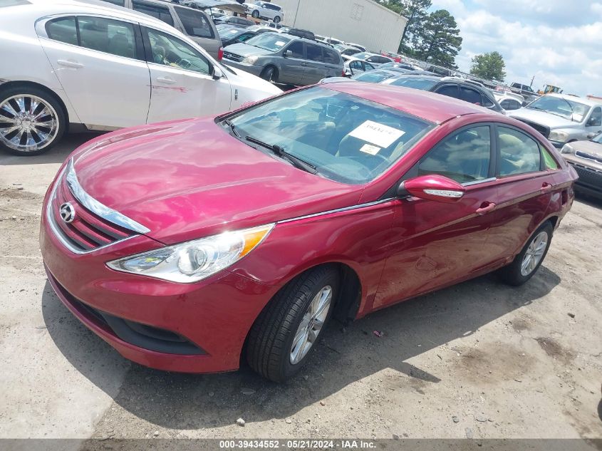 2014 Hyundai Sonata Gls VIN: 5NPEB4AC3EH899060 Lot: 39434552