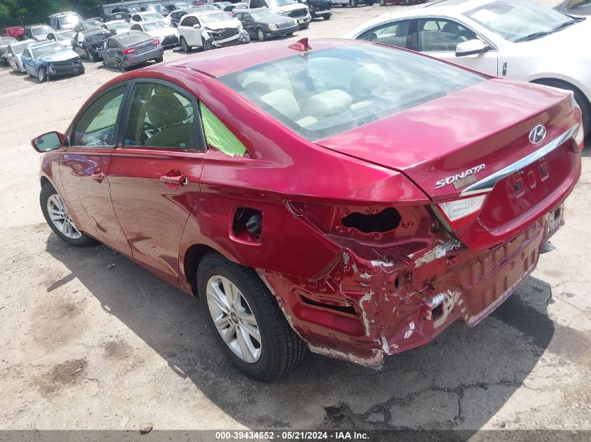 2014 Hyundai Sonata Gls VIN: 5NPEB4AC3EH899060 Lot: 39434552