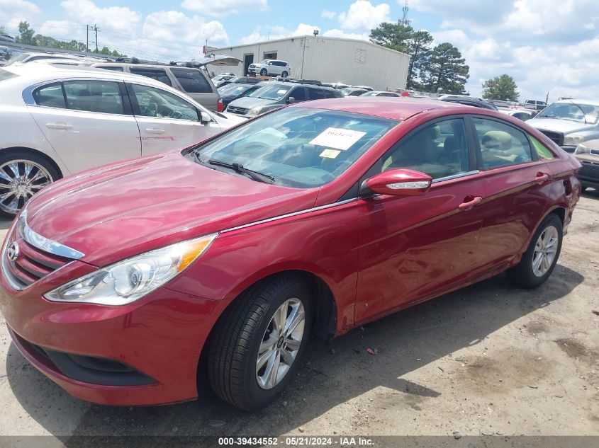 2014 Hyundai Sonata Gls VIN: 5NPEB4AC3EH899060 Lot: 39434552