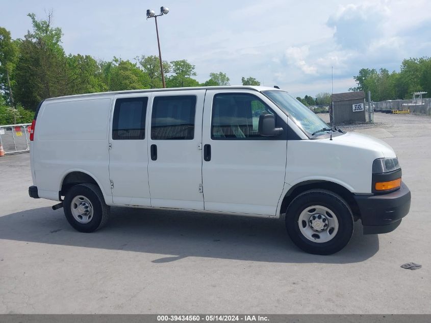 2021 Chevrolet Express Cargo Rwd 2500 Regular Wheelbase Wt VIN: 1GCWGAFP3M1153553 Lot: 39434560