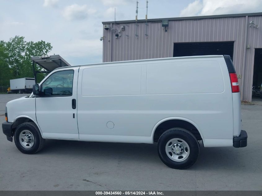 2021 Chevrolet Express Cargo Rwd 2500 Regular Wheelbase Wt VIN: 1GCWGAFP3M1153553 Lot: 39434560