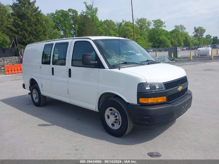 2021 Chevrolet Express Cargo Rwd 2500 Regular Wheelbase Wt VIN: 1GCWGAFP3M1153553 Lot: 39434560