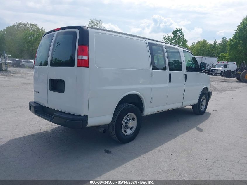 2021 Chevrolet Express Cargo Rwd 2500 Regular Wheelbase Wt VIN: 1GCWGAFP3M1153553 Lot: 39434560