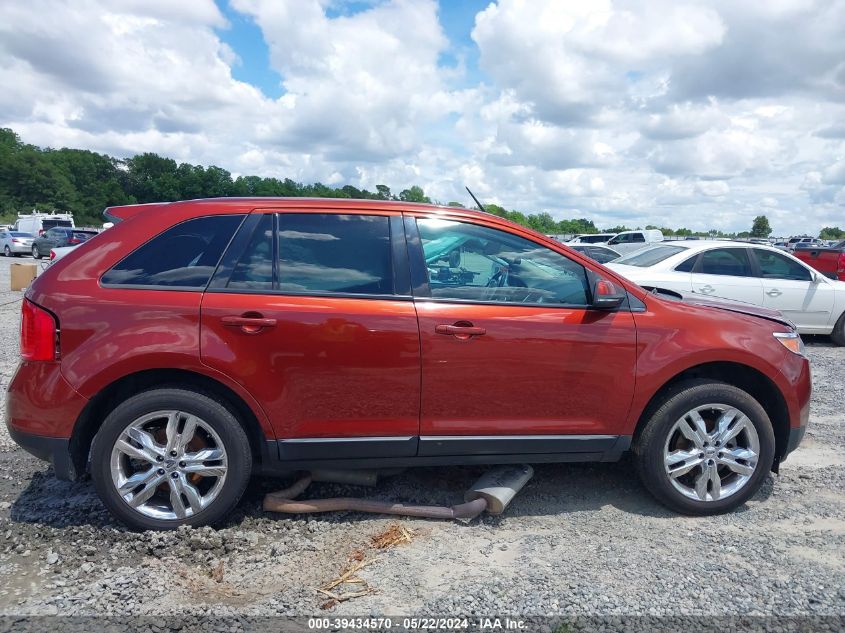 2014 Ford Edge Sel VIN: 2FMDK3JC5EBA02320 Lot: 39434570