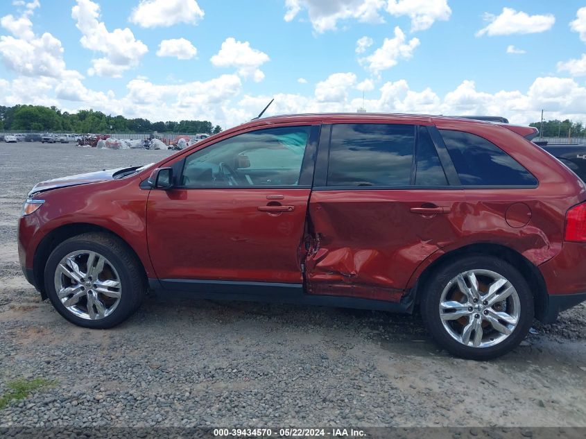 2014 Ford Edge Sel VIN: 2FMDK3JC5EBA02320 Lot: 39434570