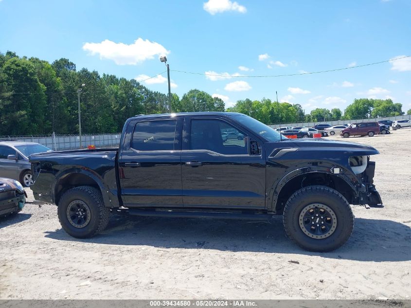 2022 Ford F-150 Raptor VIN: 1FTFW1RG2NFA02805 Lot: 39434580