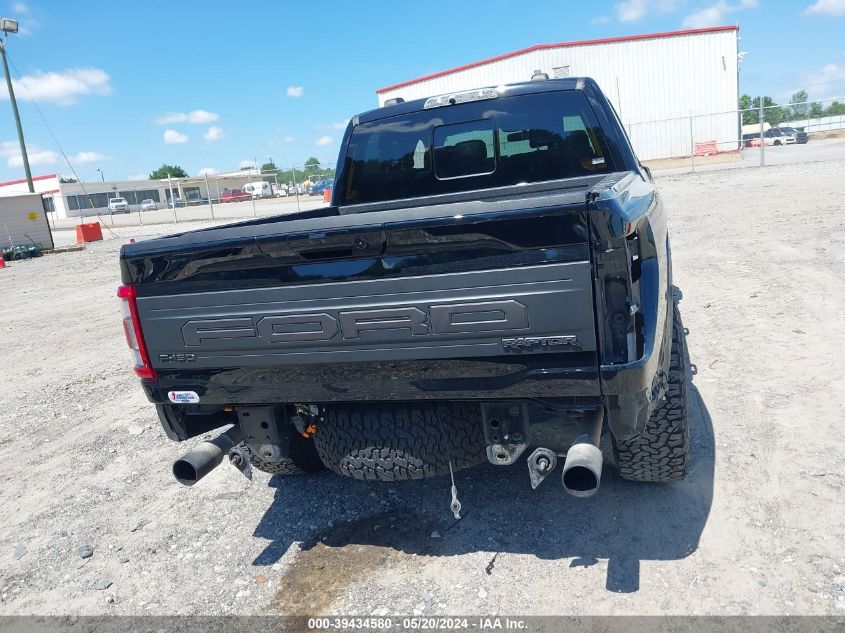 2022 Ford F-150 Raptor VIN: 1FTFW1RG2NFA02805 Lot: 39434580