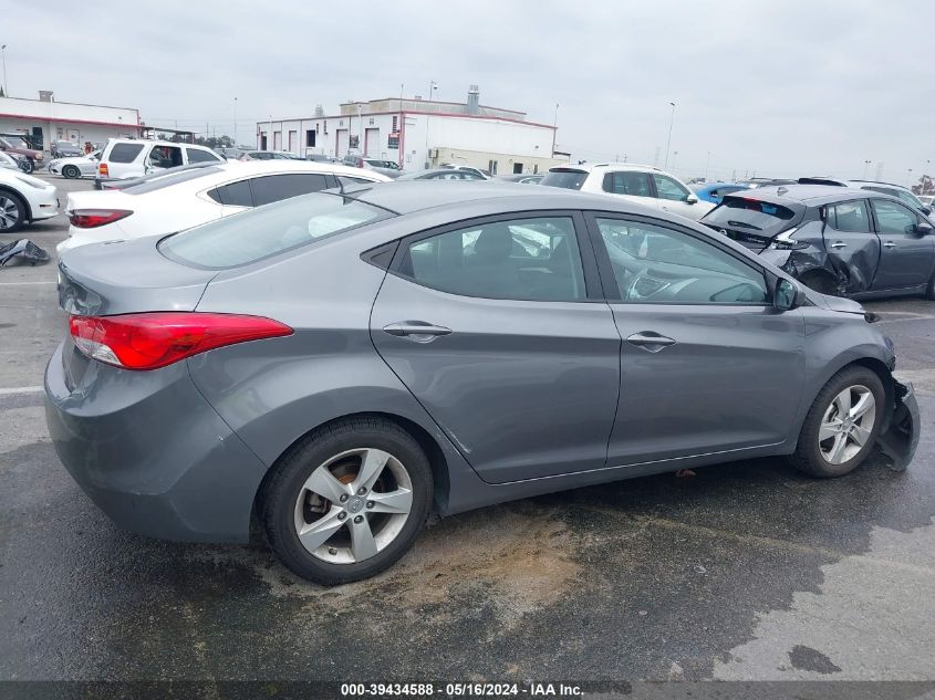 2011 Hyundai Elantra Gls VIN: 5NPDH4AE7BH055675 Lot: 39434588