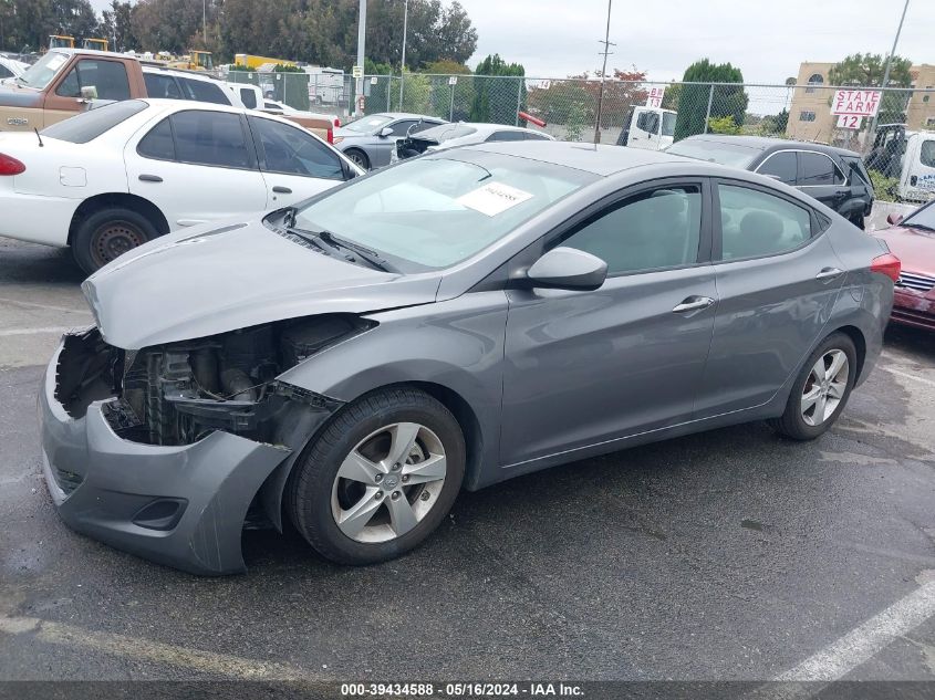 2011 Hyundai Elantra Gls VIN: 5NPDH4AE7BH055675 Lot: 39434588