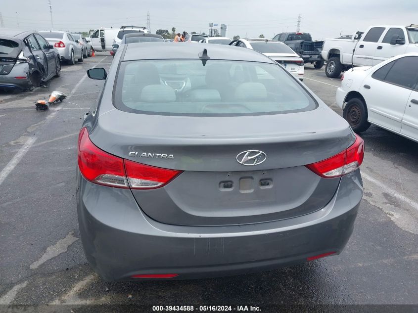 2011 Hyundai Elantra Gls VIN: 5NPDH4AE7BH055675 Lot: 39434588