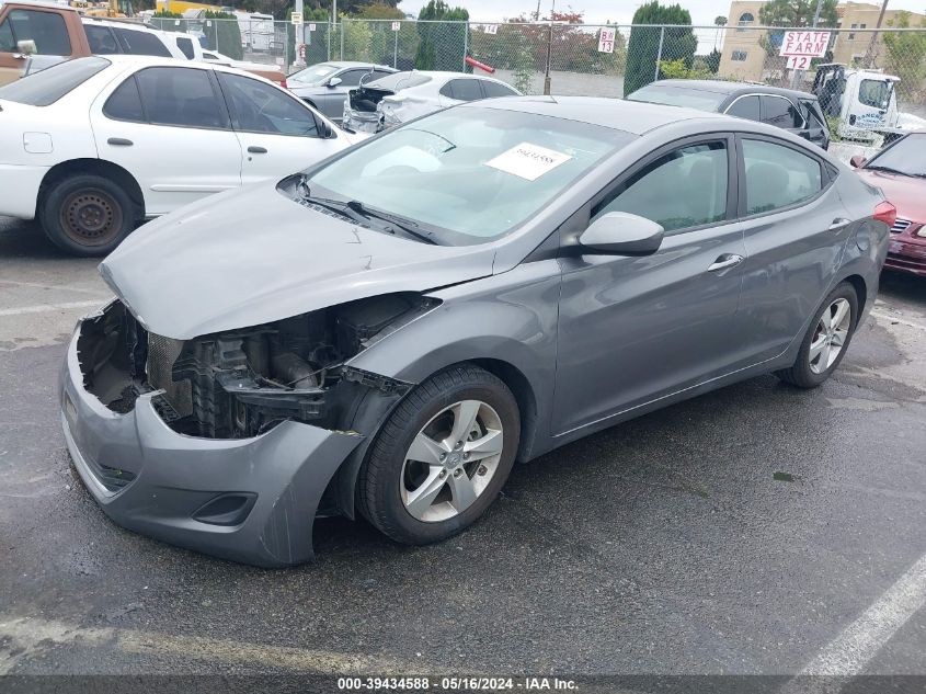 2011 Hyundai Elantra Gls VIN: 5NPDH4AE7BH055675 Lot: 39434588