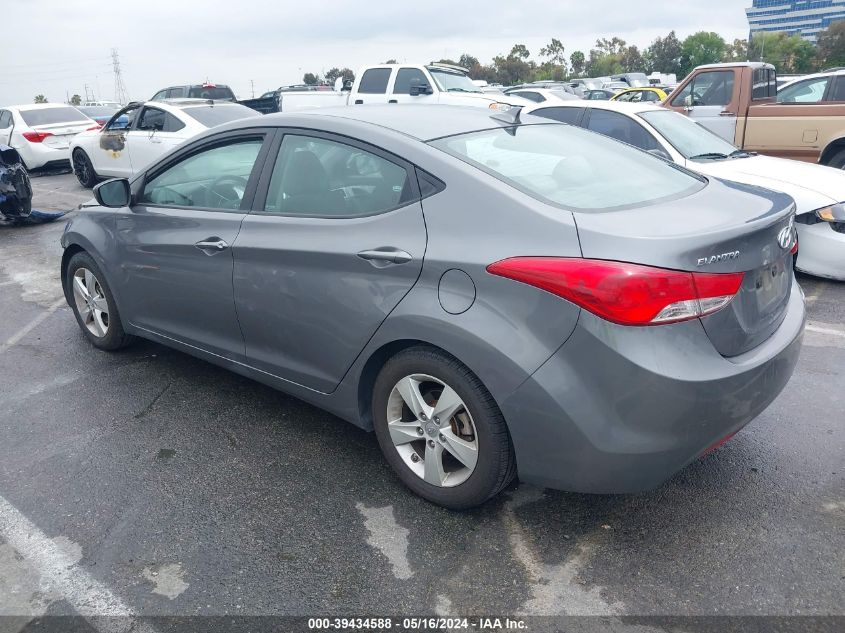 2011 Hyundai Elantra Gls VIN: 5NPDH4AE7BH055675 Lot: 39434588