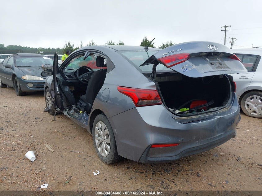 VIN 3KPC24A35KE047493 2019 HYUNDAI ACCENT SE/SEL