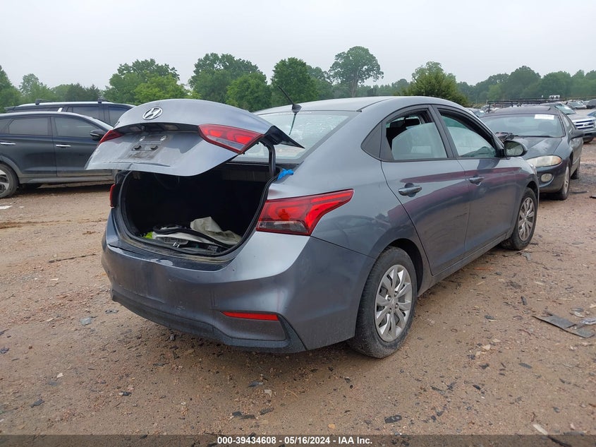 VIN 3KPC24A35KE047493 2019 HYUNDAI ACCENT SE/SEL