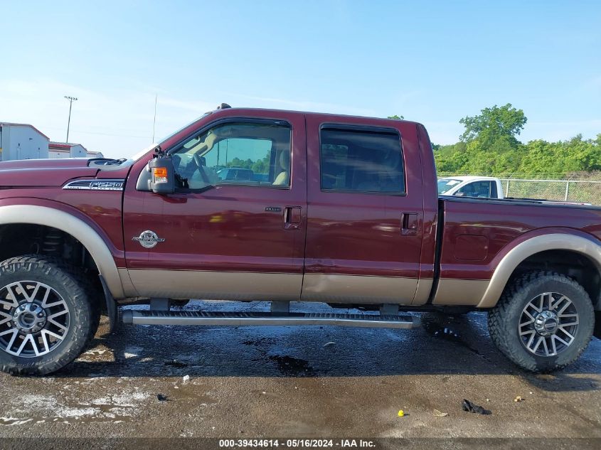 2011 Ford F-250 Lariat VIN: 1FT7W2BT5BEC28257 Lot: 39434614