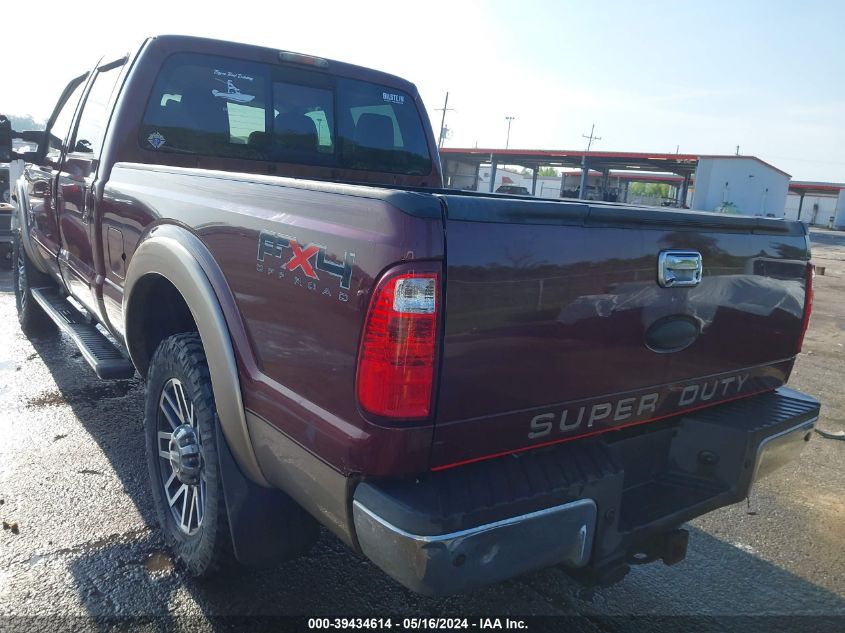 2011 Ford F-250 Lariat VIN: 1FT7W2BT5BEC28257 Lot: 39434614