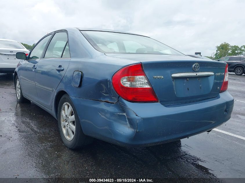 2003 Toyota Camry Xle V6 VIN: 4T1BF30K03U544002 Lot: 39434623