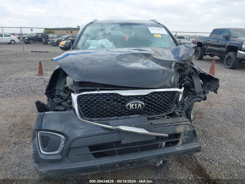 2016 Kia Sorento 2.4L Lx VIN: 5XYPG4A35GG116759 Lot: 39434629