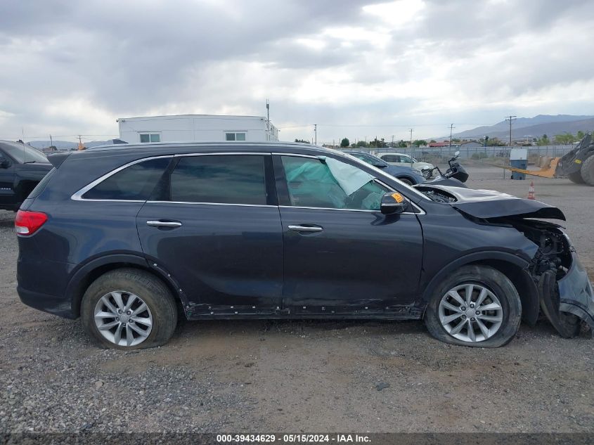 2016 Kia Sorento 2.4L Lx VIN: 5XYPG4A35GG116759 Lot: 39434629