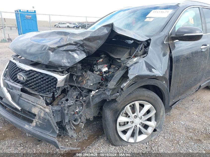 2016 Kia Sorento 2.4L Lx VIN: 5XYPG4A35GG116759 Lot: 39434629