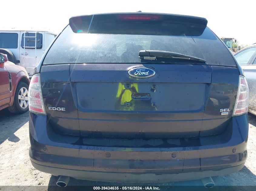 2007 Ford Edge Sel Plus VIN: 2FMDK49C87BB62124 Lot: 39434635