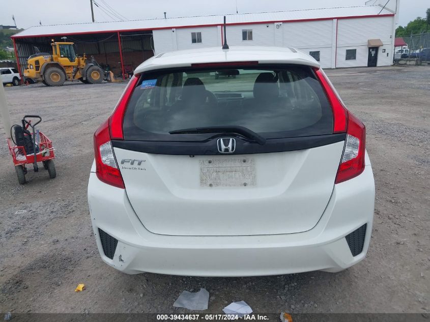 2017 Honda Fit Lx VIN: JHMGK5H5XHS014640 Lot: 39434637