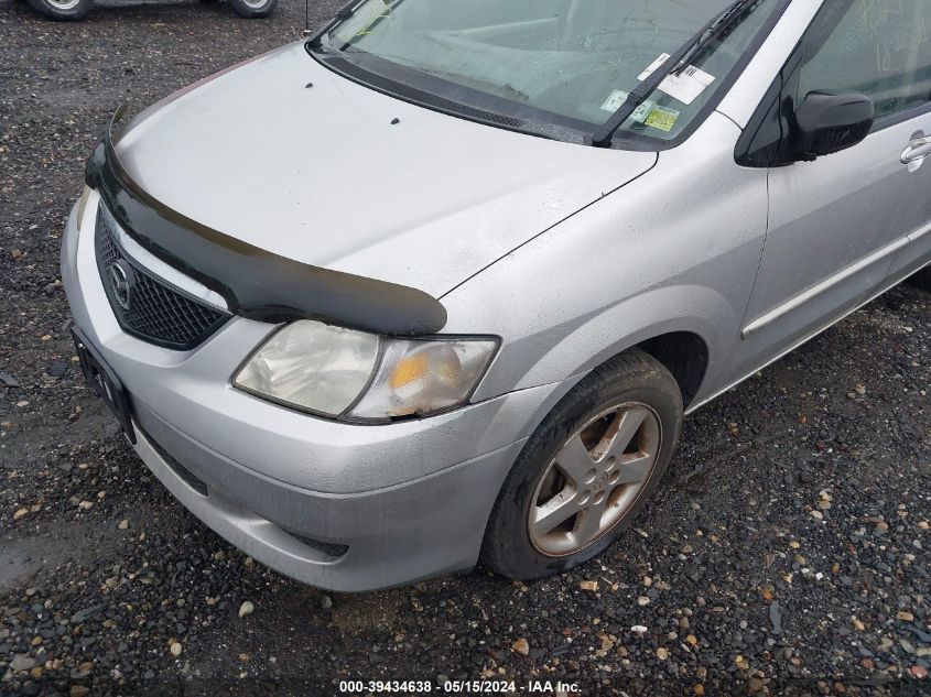 2003 Mazda Mpv Es/Lx/Lx-Sv VIN: JM3LW28J330359696 Lot: 39434638