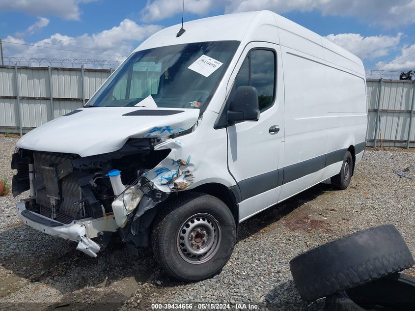 2021 Mercedes-Benz Sprinter 2500 High Roof I4 VIN: W1W40CHY3MT051322 Lot: 39434656