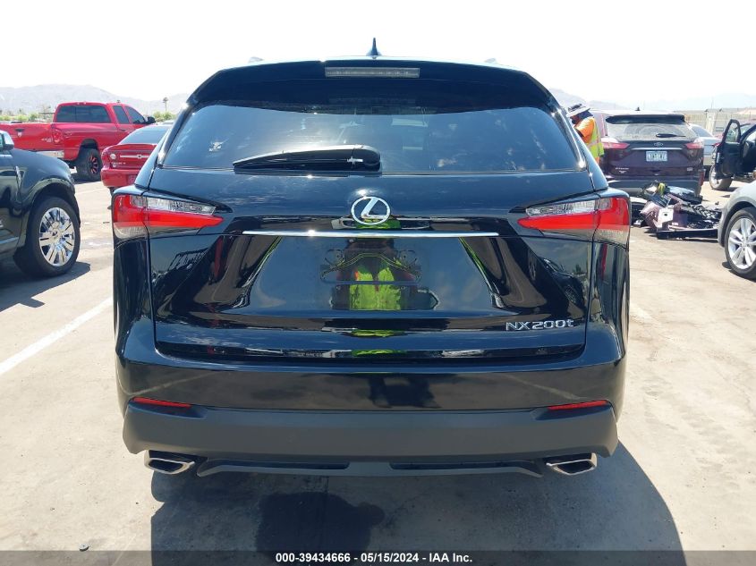 2017 Lexus Nx 200T VIN: JTJYARBZ0H2068814 Lot: 39434666