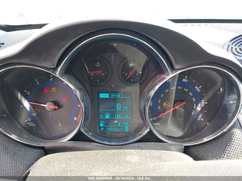 2016 Chevrolet Cruze Limited 1Lt Auto VIN: 1G1PE5SB1G7147255 Lot: 39434669